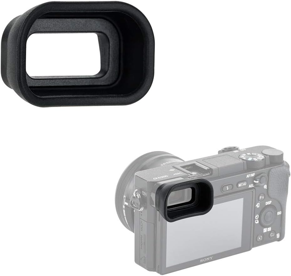 FDA-EP10 A6000 A6100 A6300 Kiwifotos Soft Long Viewfinder Eyecup Eye Cup Eyepiece for Sony Mirrorless Camera