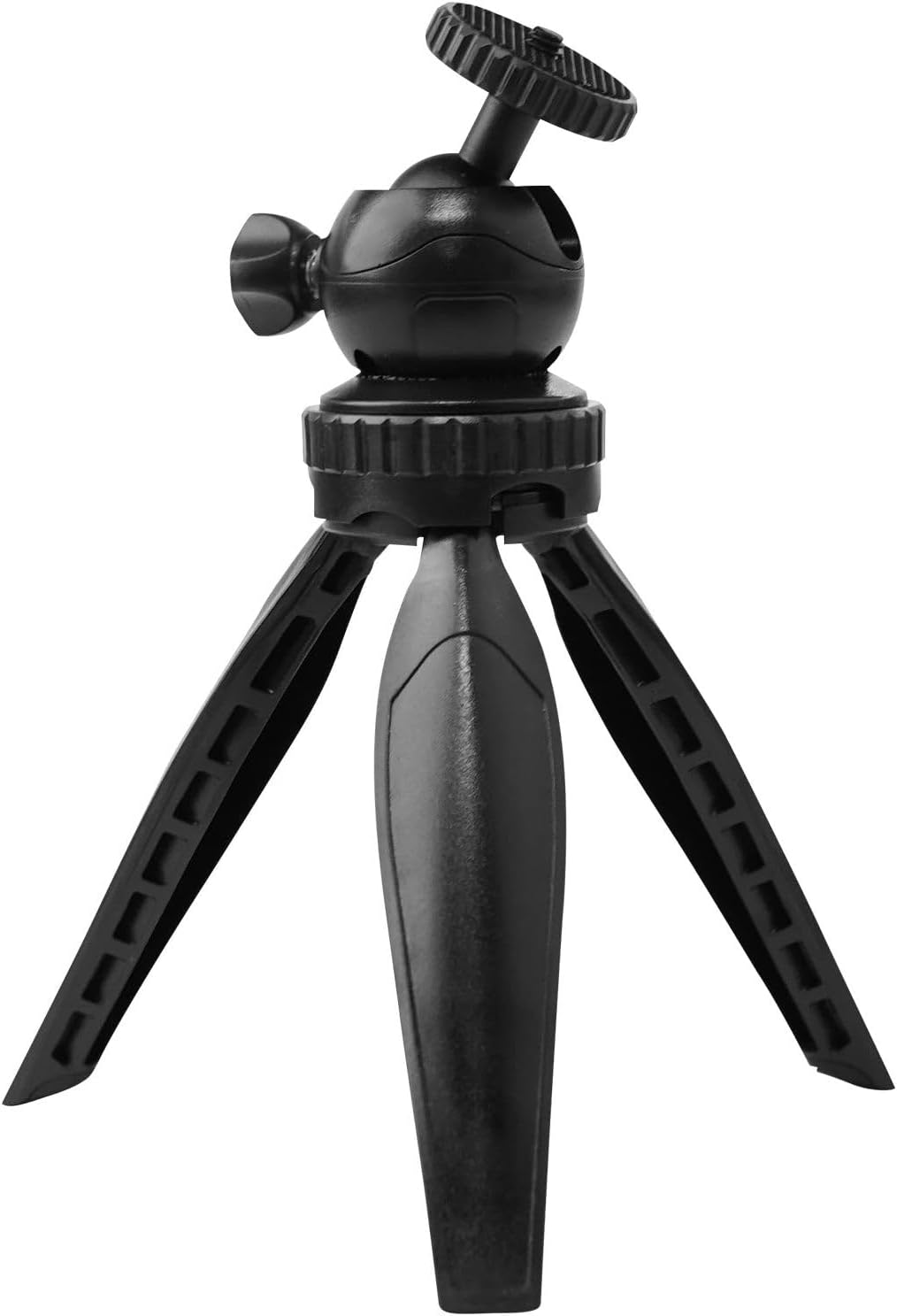 Reflex Camera 1/4" 360 Mount Ball Head Mini Tripod Stand Holder - Portable, Lightweight for DSLR, Webcam & Phones