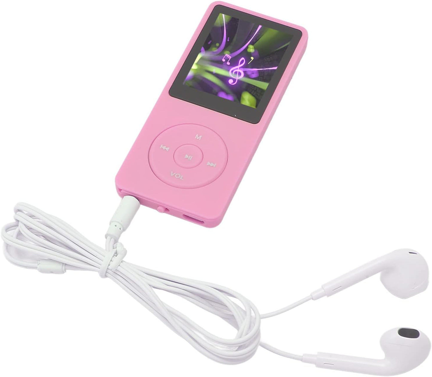 Zopsc 8GB MP3 1.8in 64GB Player, Music Player with FM Radio, Movies, Music, Ebook, Supports Up