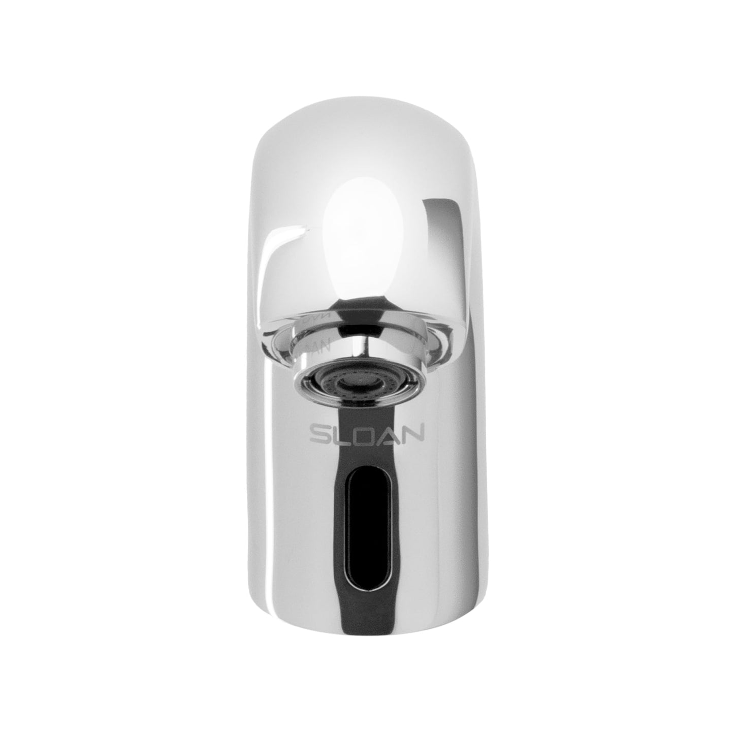 Sloan SF-2150 Sensor Activated Touch-Free Faucet, Commercial Grade with Mounting Hardware - 0.5GPM Battery-Powered Deck-Mounted Low Body, Polished Chrome Finish, 3362102