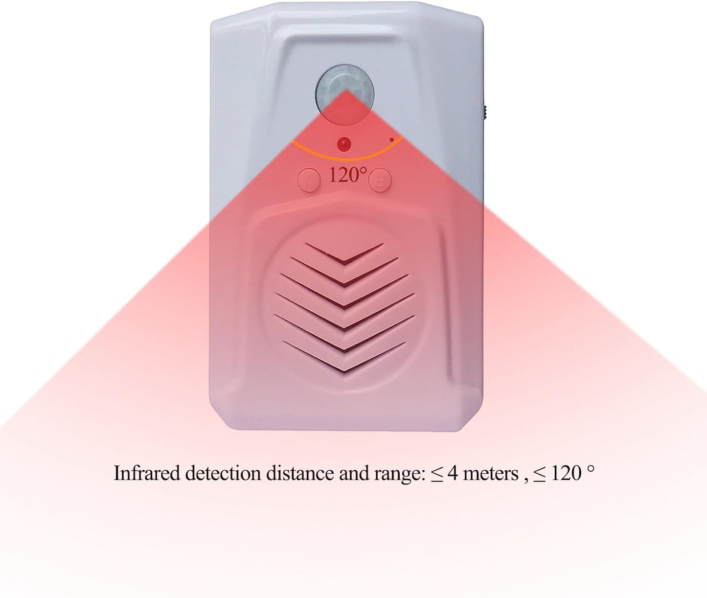 XYszpcgs MP3 Replaceable Voice PIR Infrared Motion Sensor Activated Audio Files to Play Speech for Welcome