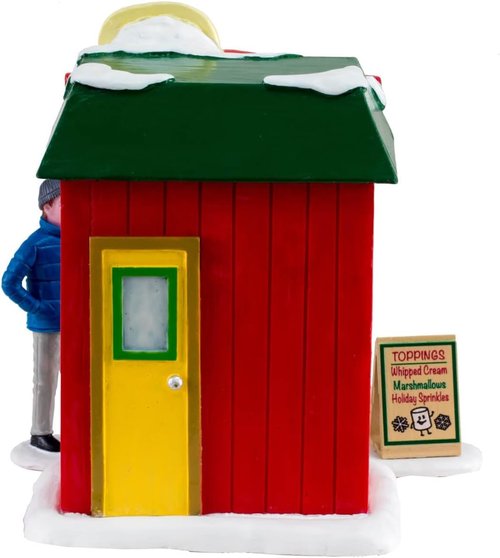 Lemax Cocoa Corner - Charming Set of 3 Decorative Figurines for Holiday Decor