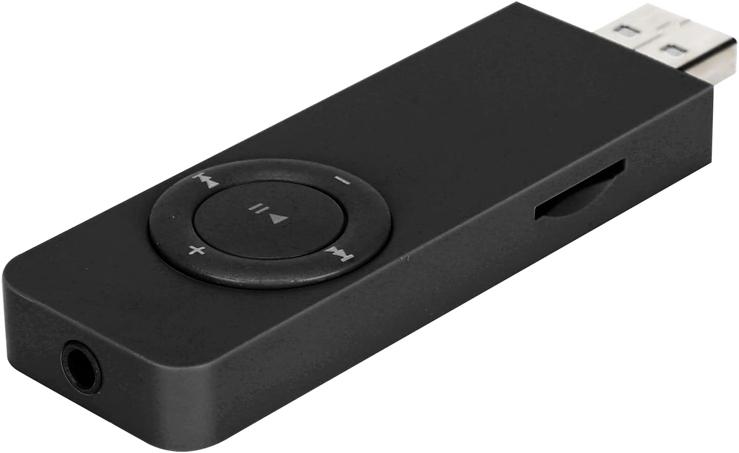 Dioche MP3 32GB 3.5mm USB Player with Expandable Memory, Includes Earphones & Clip, Portable Music Player for Kids