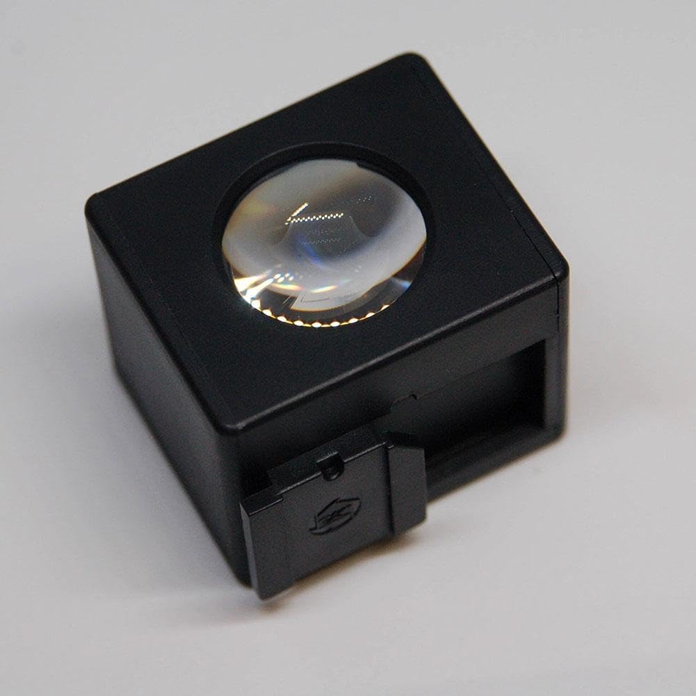 RYGRZJ 35/50 Frame Film & Slide Viewer, Color Isolation View Finder, External Optical Waist Level Finder, View Catcher