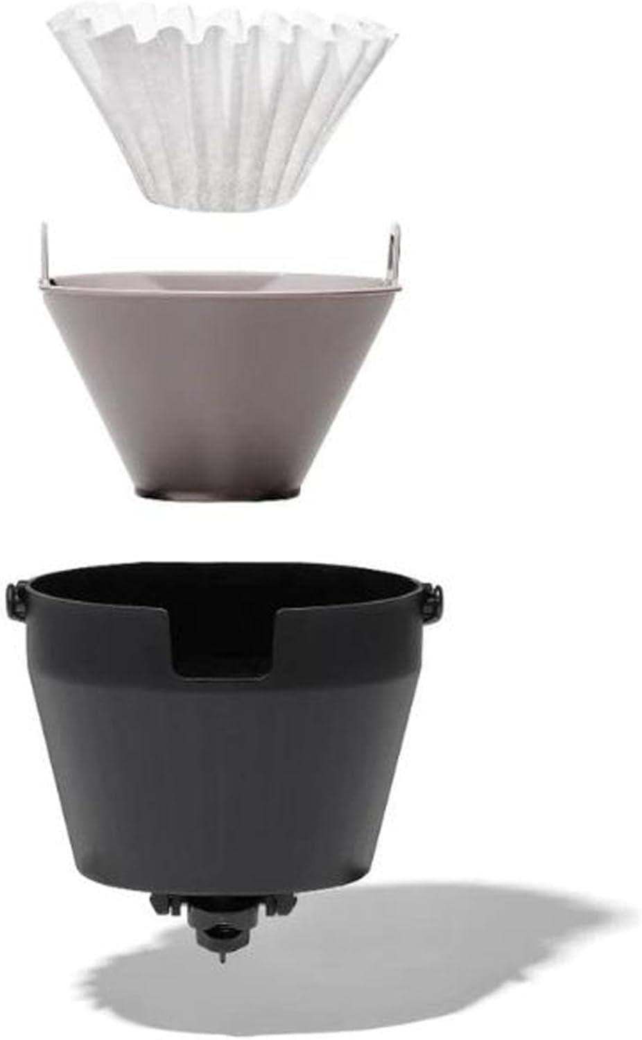 OXO Brew Coffee Filters - 100 Count Paper Filters for 8-Cup Coffee Maker | Compatible with Single-Serve Basket