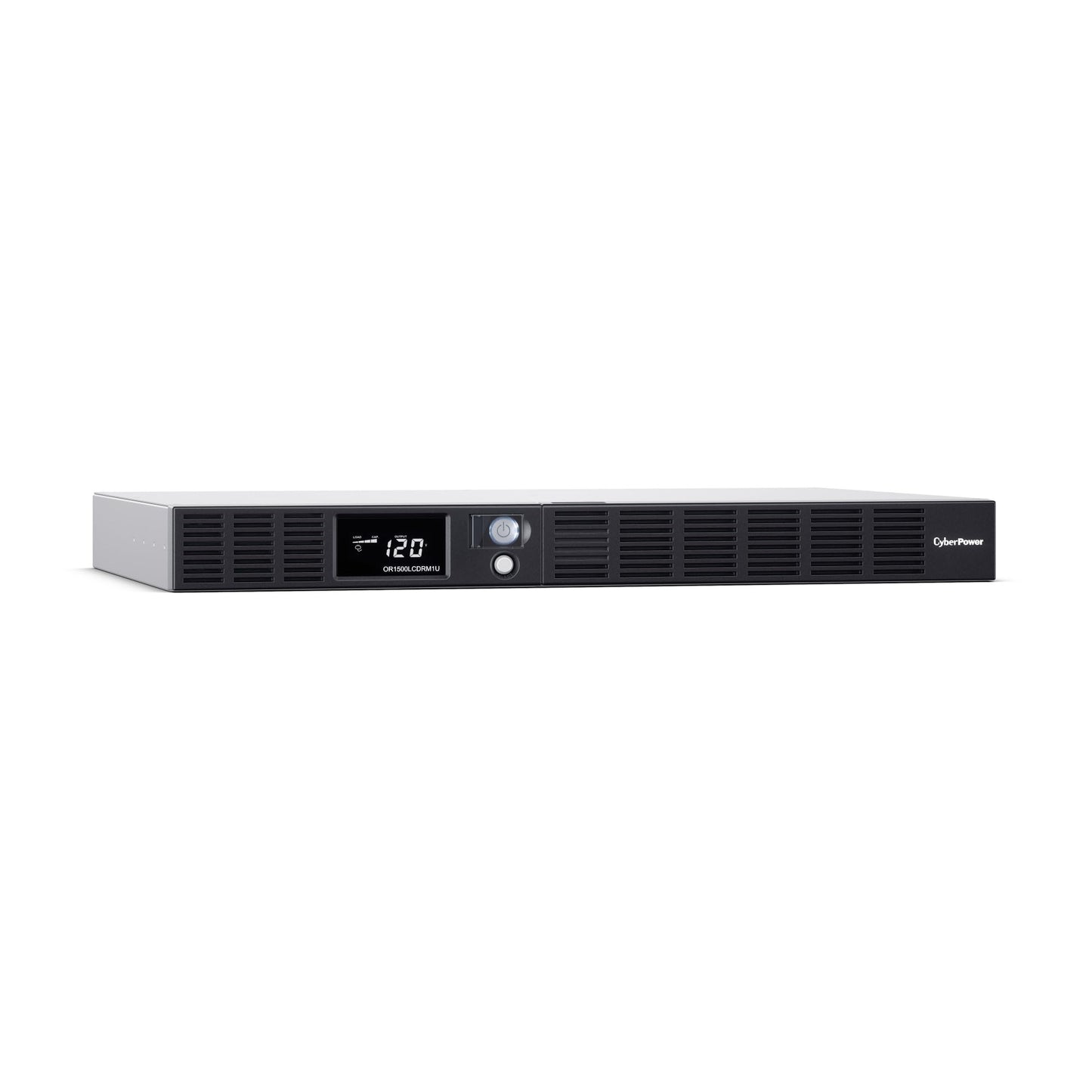 CyberPower OR1500LCDRM1U Smart App LCD UPS Battery Backup and Surge Protector, 1500VA/900W, 6 Outlets, AVR, 1U Rackmount, UL Certified