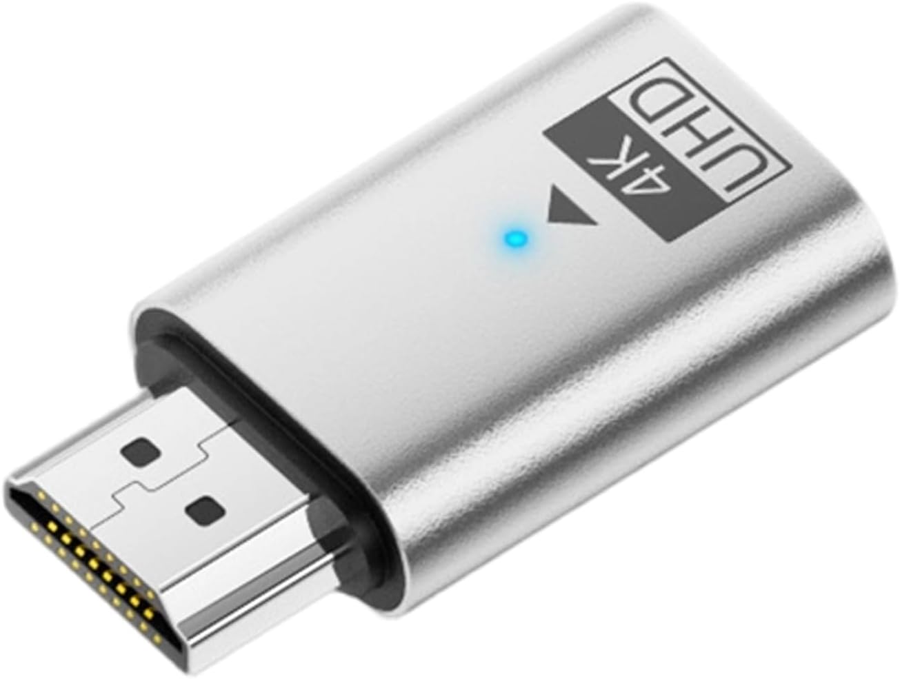 Generic 4k Display Dongle Adapter - Aluminum Alloy Plug-and-Play No Delay Streaming Adapter | Multimedia Interface