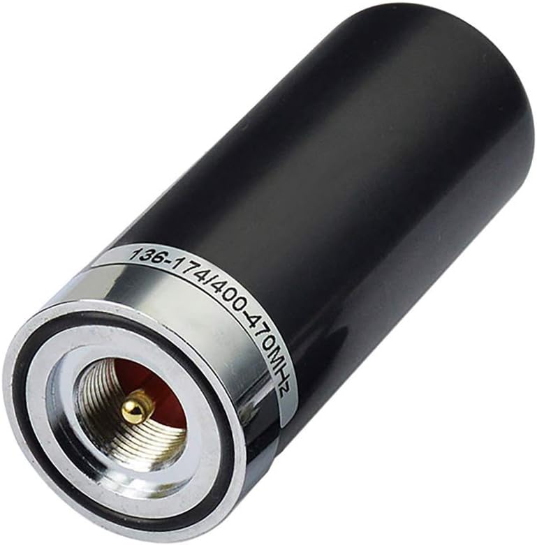 BINGFU 136-174MHz 400-470MHz PL259 Vehicle Ham Radio Antenna Dual Band VHF UHF Low Profile Male Connector Antenna