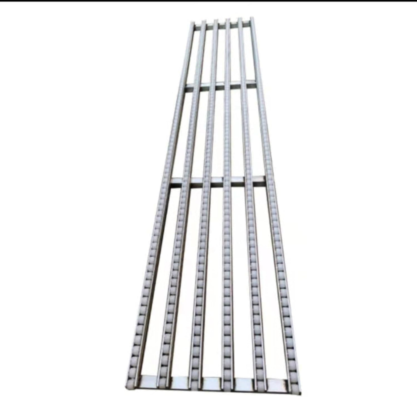 NDRFAWY Conveyor Roller Heavy Duty Plastic Roller Conveyor Table for Warehouses and Factories (6 Slide)