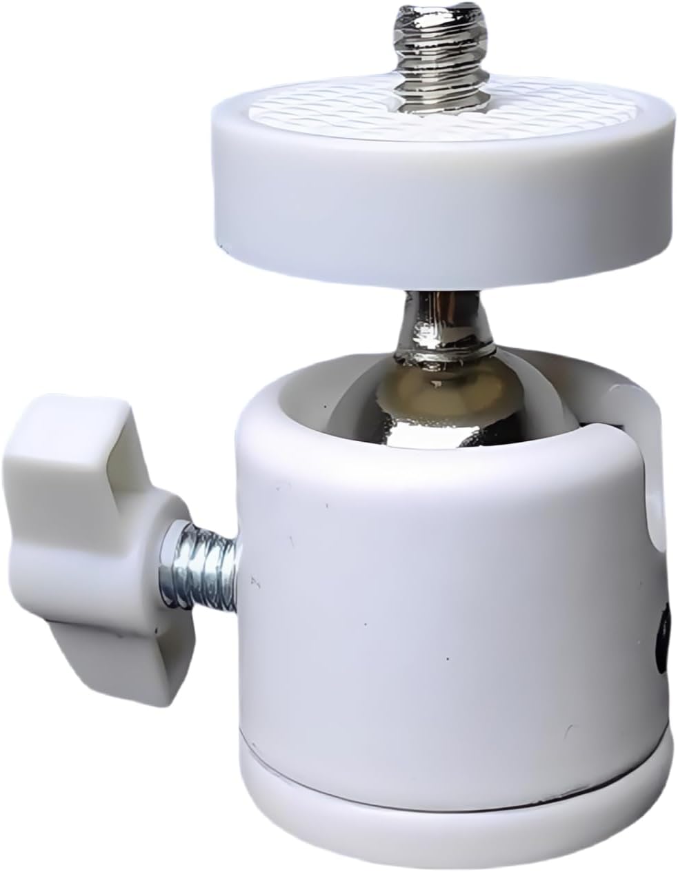 FINXRoll 1/4" 8.46in Foldable Universal Projector & CCTV Camera Wall/Ceiling Mount Bracket (White) - Screw, Adjustable