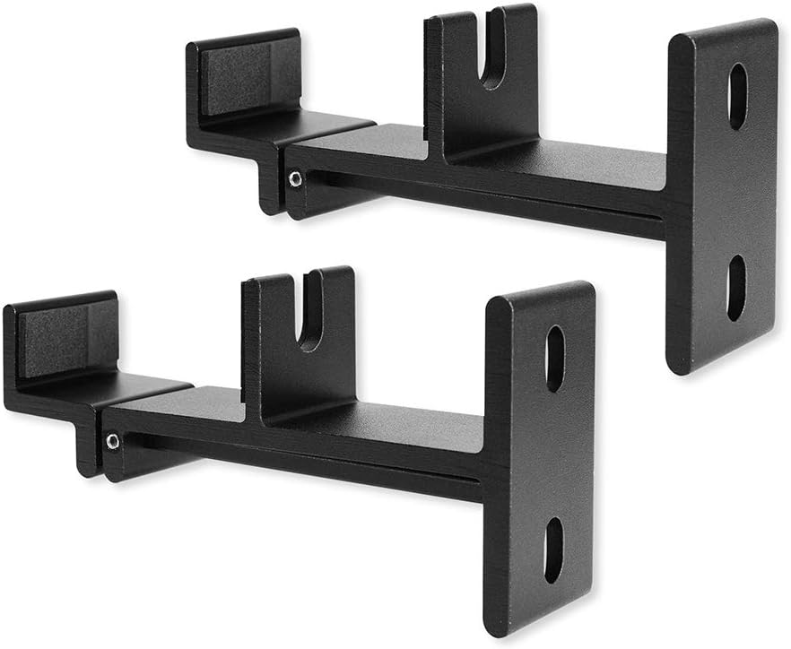 EXCEL LIFE Heavy Duty Aluminum Soundbar Wall Mount - Universal Adjustable Bracket for RV, Home Theater & More - Fits