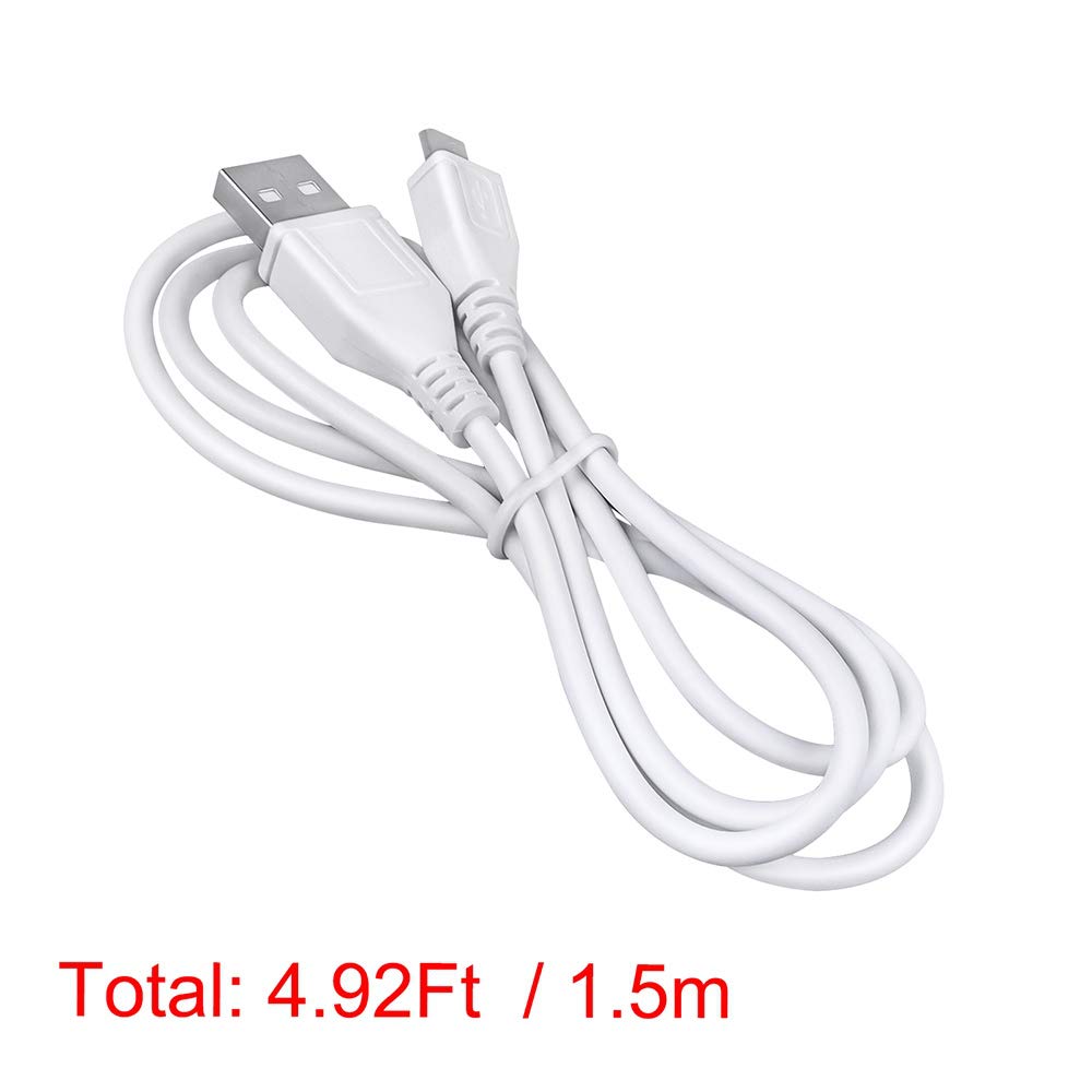 5ft HDR-PJ275 HDRPJ275 ABLEGRID White Micro USB Data Cable PC Laptop Cord for Sony Handycam Video Camera Camcorder