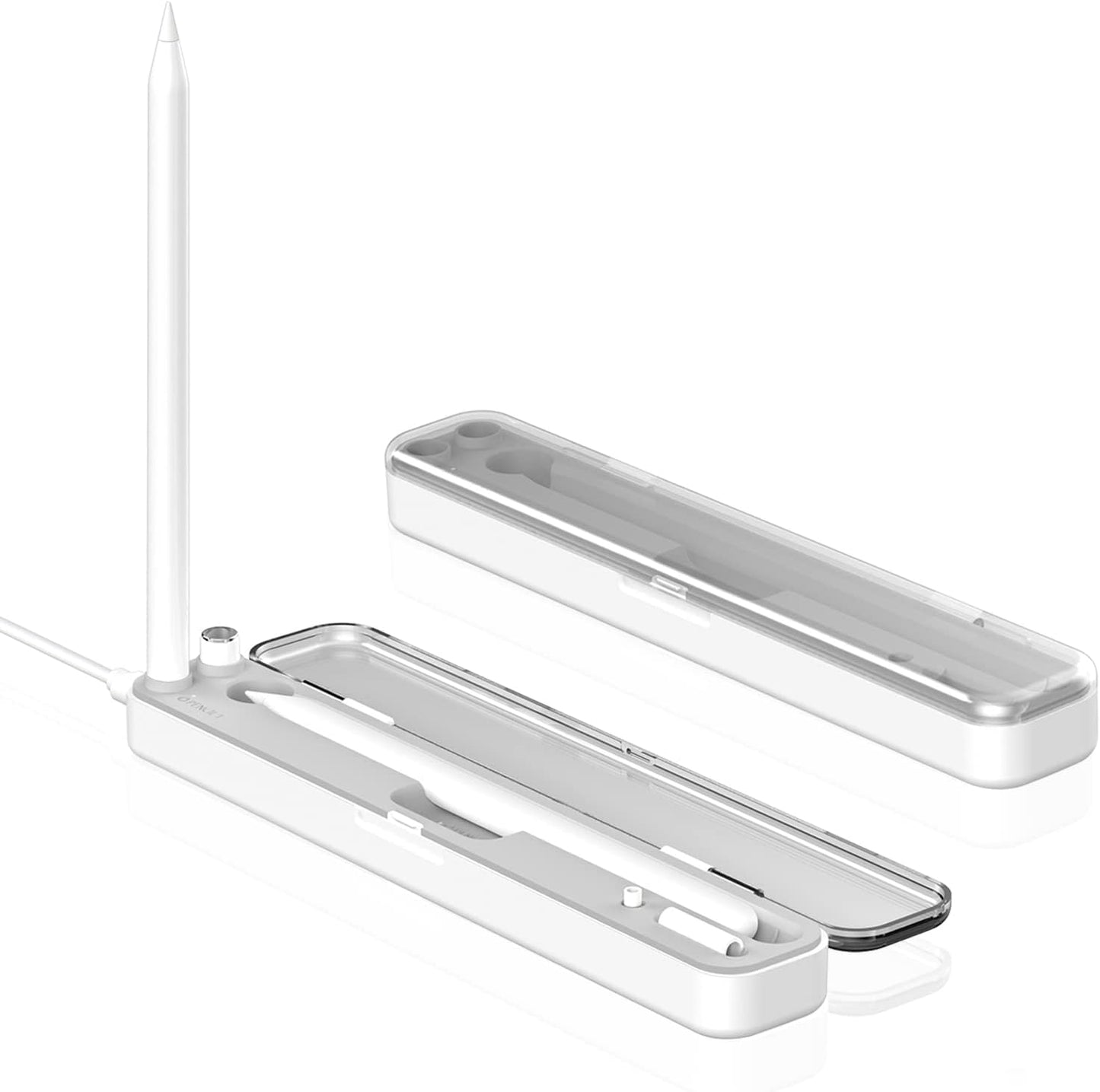 AreMe 2 1 2nd 1st 2nd in Charging Case Compatible with Apple Pencil and Generation, Magnetic Wireless Charger Dock