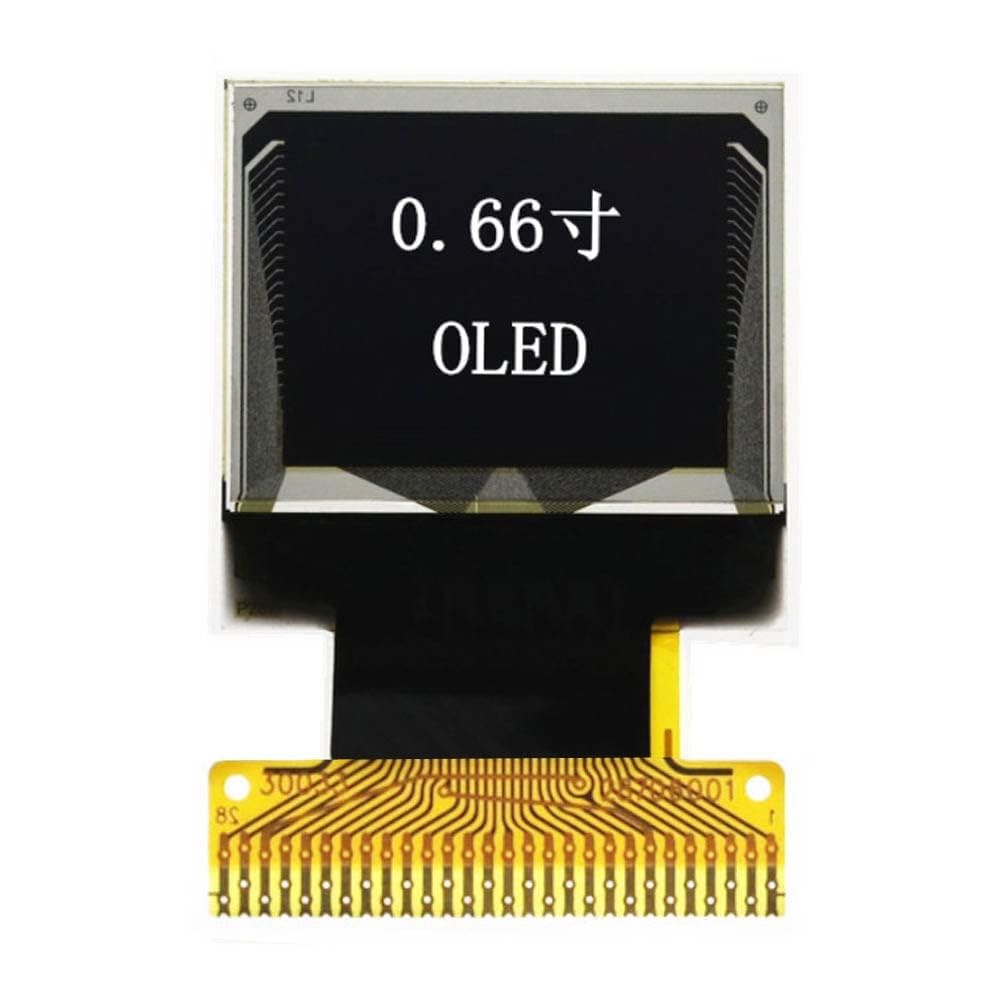 Senzooe 0.66 inch OLED LCD screen with monochrome full view angle