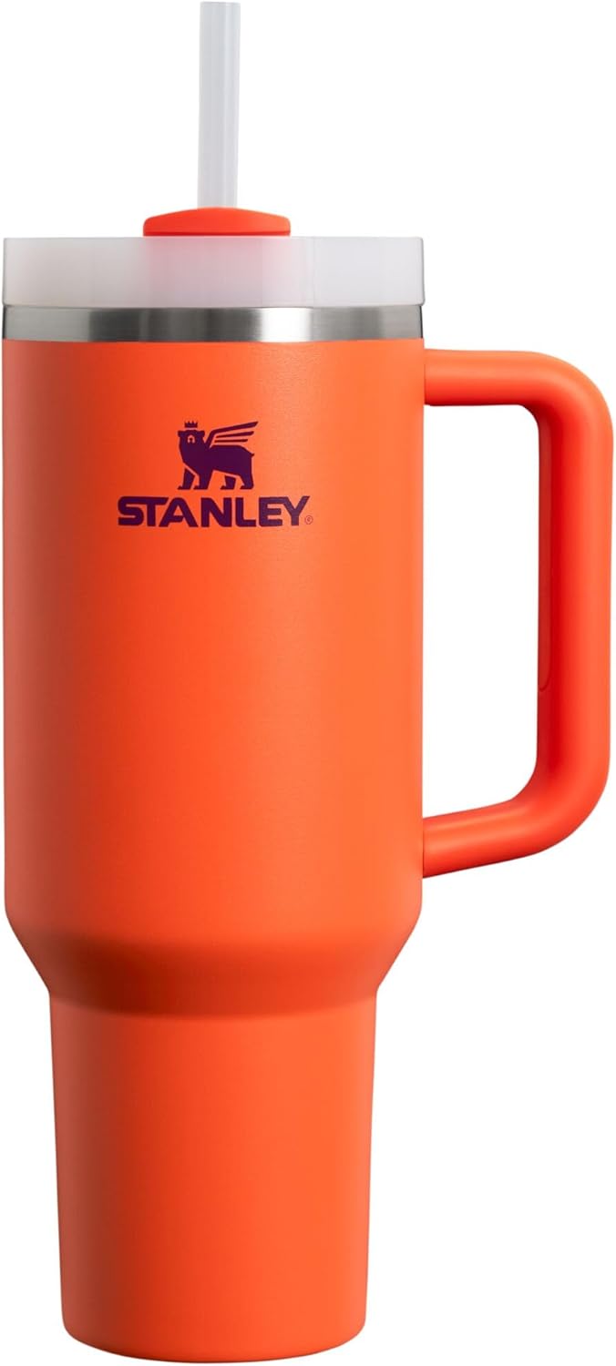 STANLEY Quencher H2.0 FlowState Stainless Steel Tumbler - Insulated, Durable, 40 oz, Black