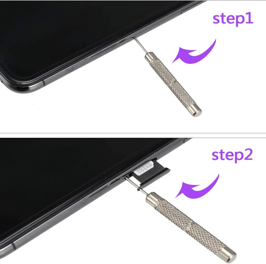 AYWFEY 4 Pcs SIM Card Removal Openning Tool Tray Eject Pins Needle Opener Ejector Compatible with All iPhone Apple iPad