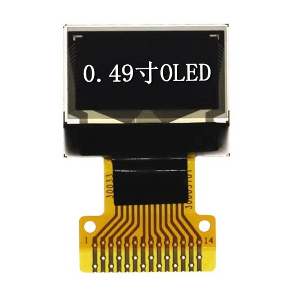 Senzooe 0.49 inch 64 32 OLED LCD display screen x small size screen SPI