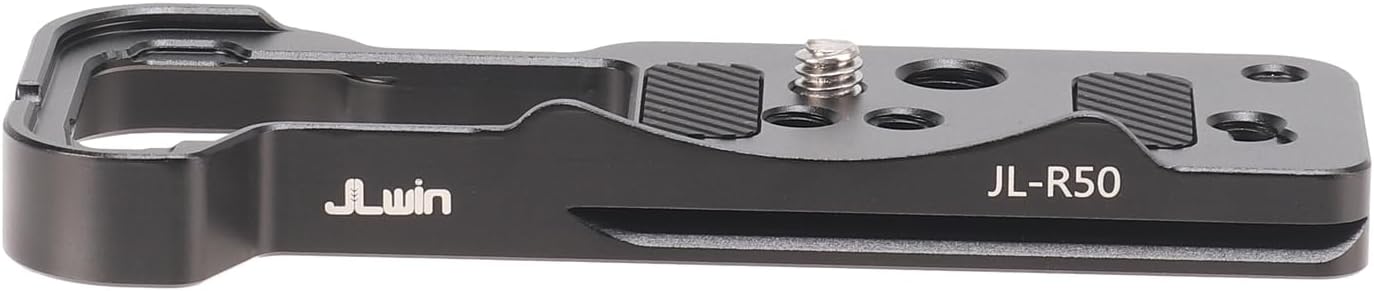FocusFoto R50 R100 Quick Release Baseplate QR Plate Mount for Canon EOS & Mirrorless Camera, Compatible with Arca-Swiss