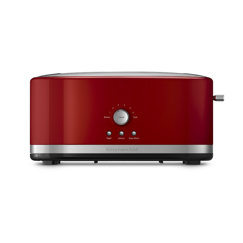 KitchenAid KMT4116ER 4 Slice Long Slot Toaster with High Lift Lever, Empire Red