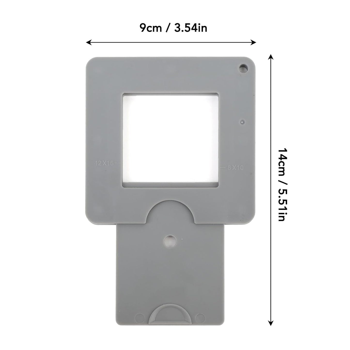Yosoo Photography Viewfinder, Adjustable View Catcher for Photography Painting with Sliding Mechanism for Architecture