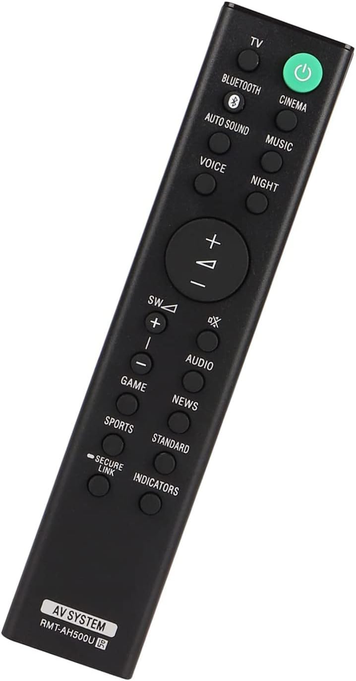 Smartby RMT-AH500U Remote Control Compatible with Sony Soundbar & AV System