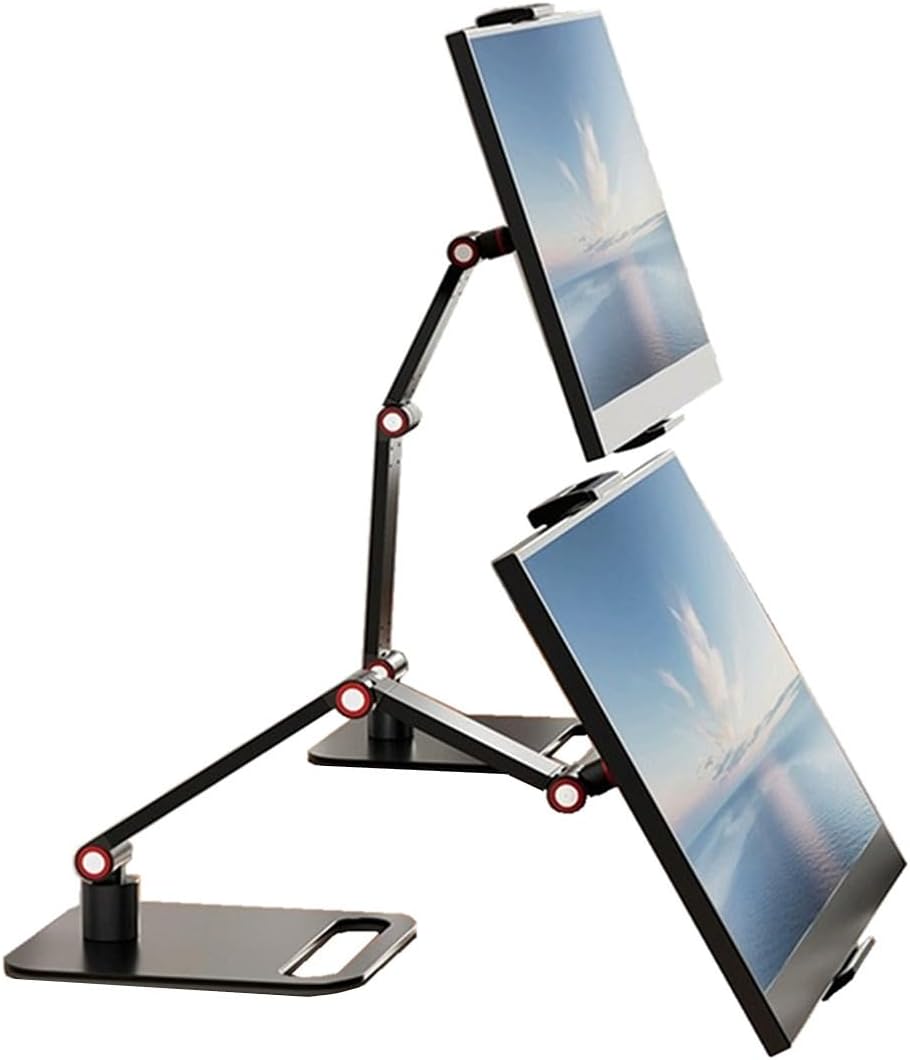 WYSXEBWZ 6-17.3 Inch 12.9 inch Portable Monitor Holder for Screen Desktop Expandable Monitor Stand Tablet Stand