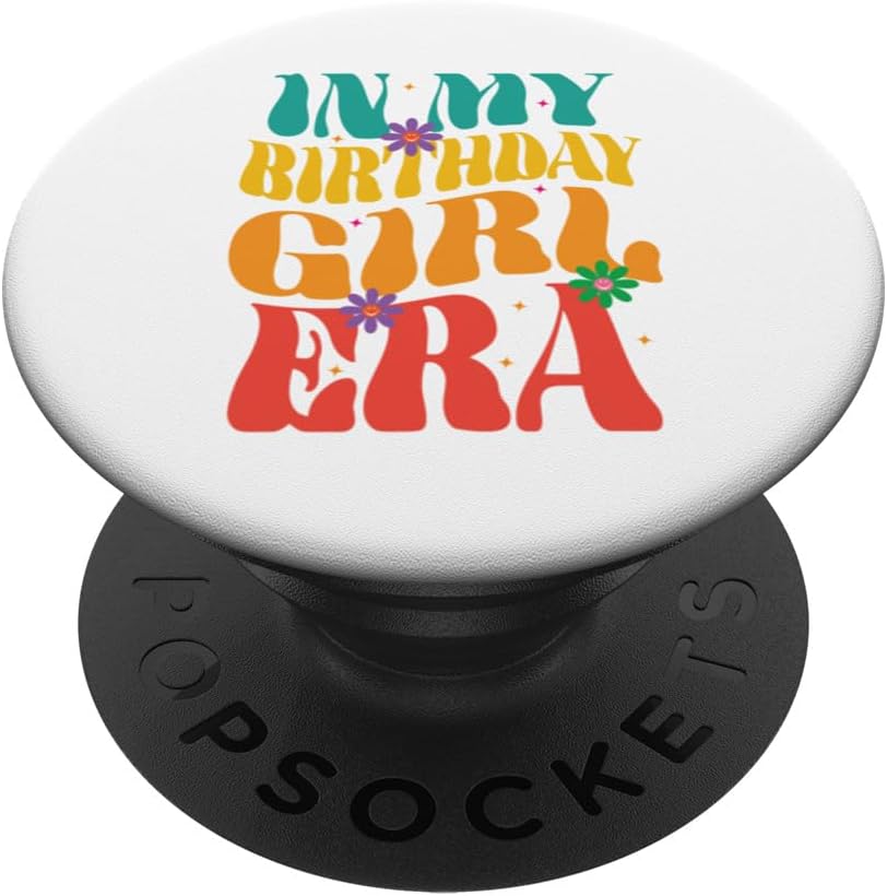 Couscous In My Birthday Girl Era Tie Dye Teen Birthday Party Girls PopSockets Standard PopGrip