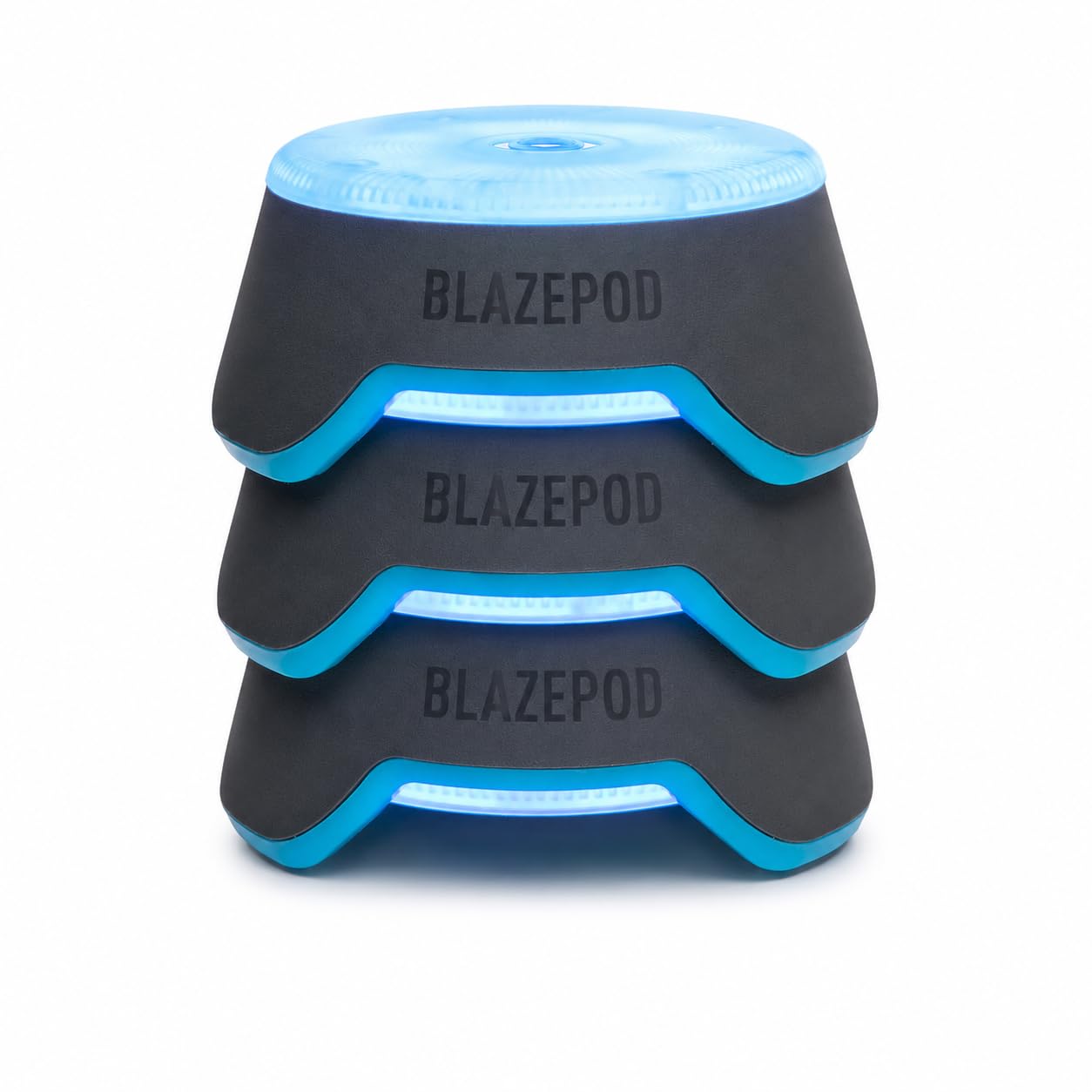 BlazePod Mini Kit 3 Reaction Training Light Pods - for Reflex, Agility and Speed Training, App-Controlled Interactive Sports Training System for Athletes, Fitness, Home Workouts and 1-on-1 Coaching