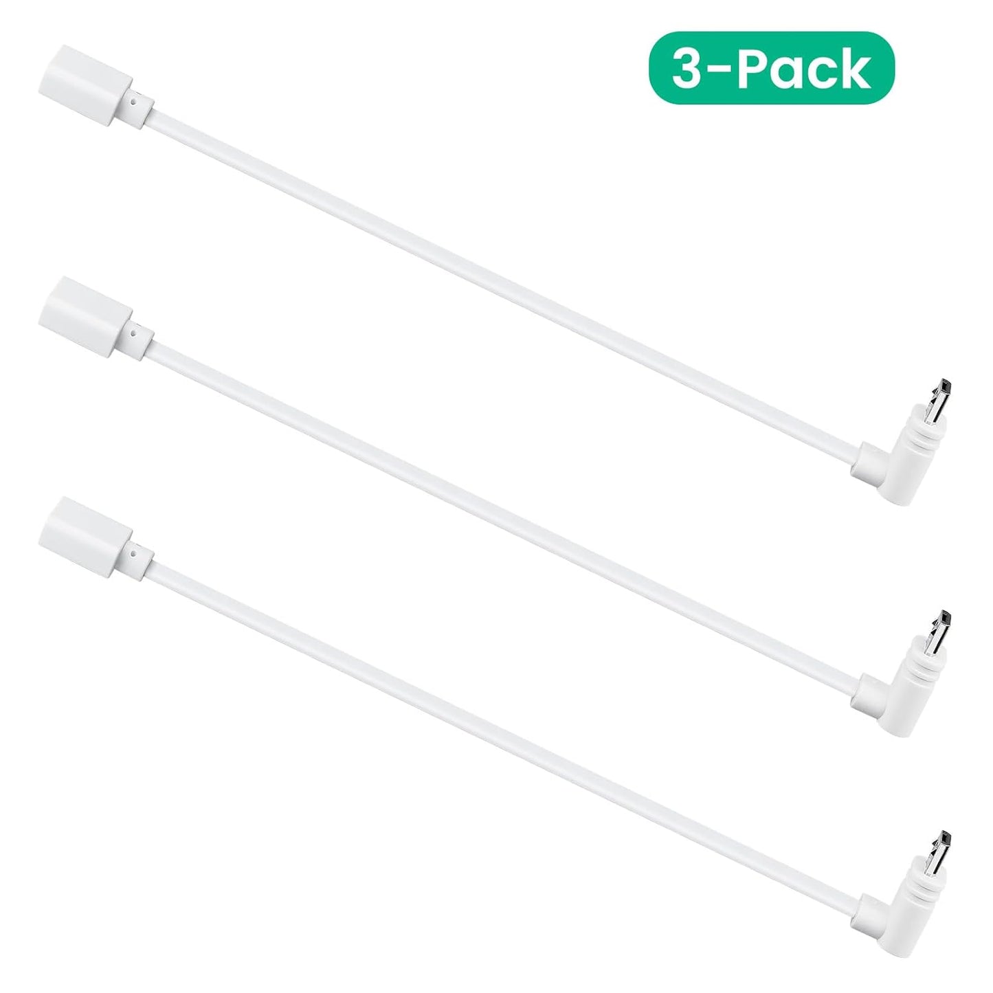 3-Pack V3 90 1 Extension Cable for WYZE Cam Pan Camera, Degree Micro USB Adapter, ft Flat Power Cord