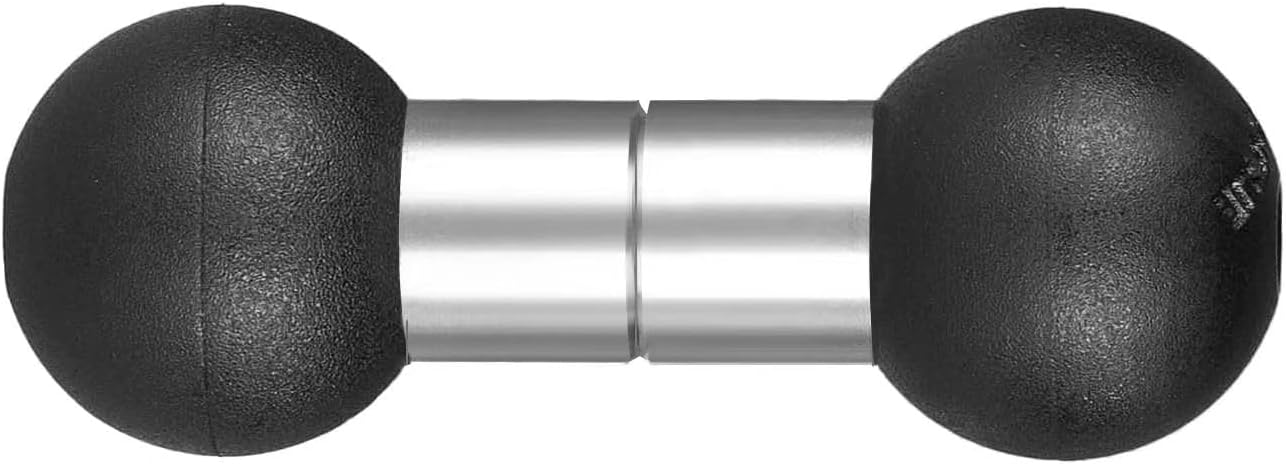 FANAUE 17mm 17mm Aluminum to Ball Head Adapter, Compatible with Garmin and Other GPS Devices with Connection