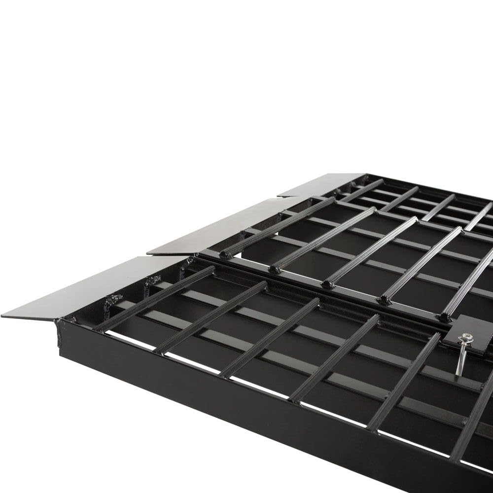 Black Widow 12' Motorcycle Loading Ramp, Extra-Wide, 1,500 lb, Aluminum