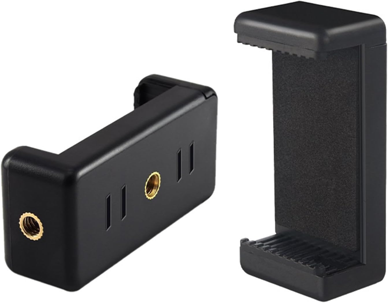 EPIPHQNY Cellphone Tripod Mount Adapter Phone Holder Clip Connectors Head Used for Monopod Selfie Stick Travel Tripod