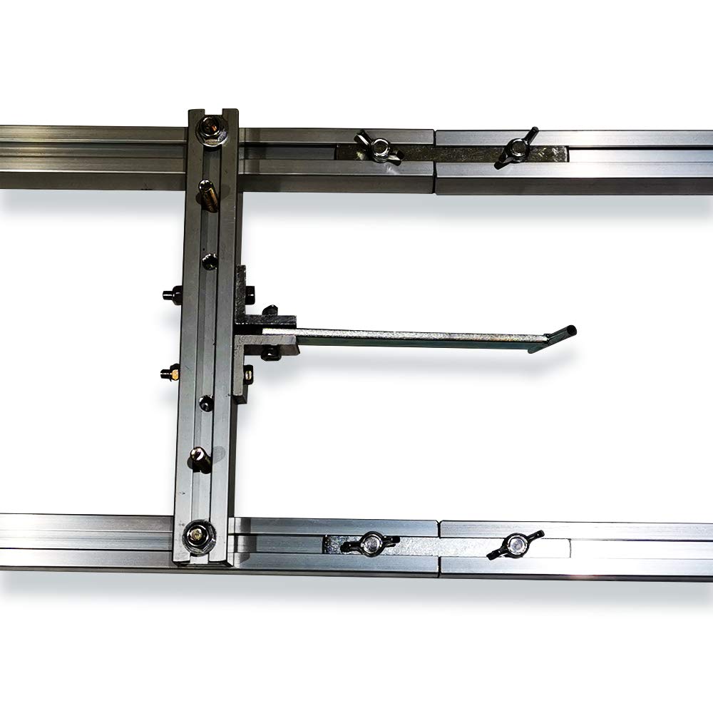 XRKJ 12 FT Rail Mill Guide System 4 Crossbar Kits Work with Chainsaw Mill