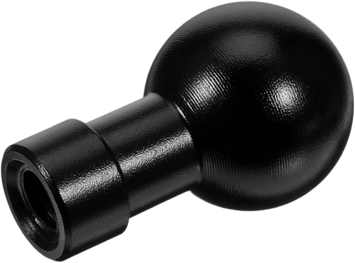 Qulkws 17MM 1/4"-20 Ball Head Mount Male/Female Aluminum Screw Adapter for Action Camera Phone Stand GPS Holder Bracket