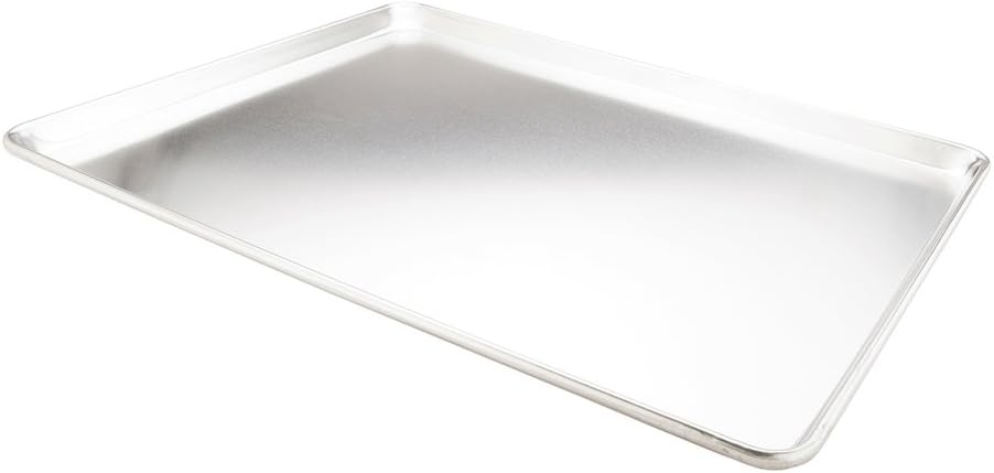 Restaurantware Met Lux Heavy-Duty 18 x 26 Inch Baking Sheet - Perfect for Cookies, Pastries & Pizzas