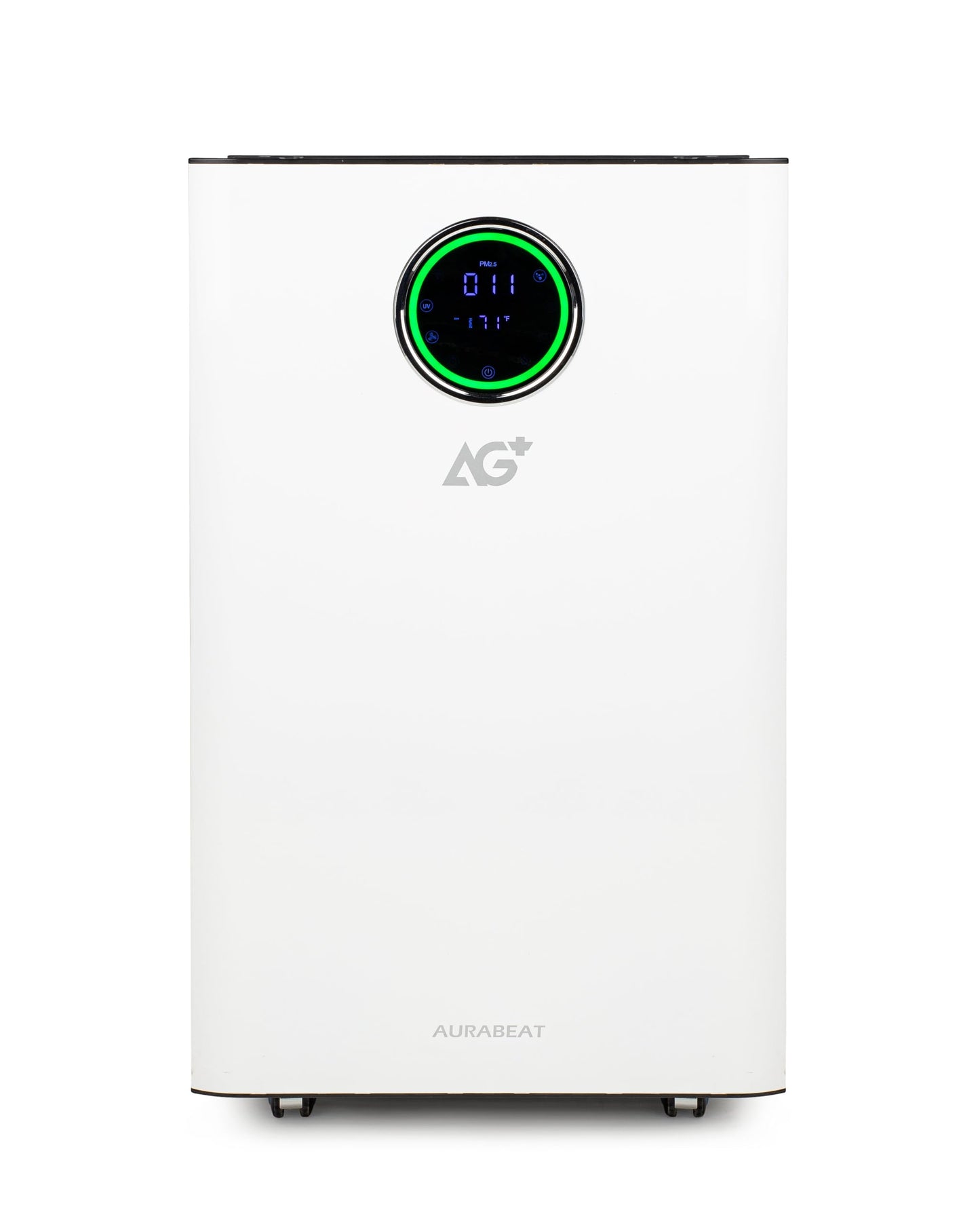 Large Capacity Air Purifier PA100i-W with Aurabeat AG+ Technology Clean Air Filter for Office, Warehouse, Commercial Space up to 3875 square feet, Reduces Odor from Smoke and Pets, Includes Filters