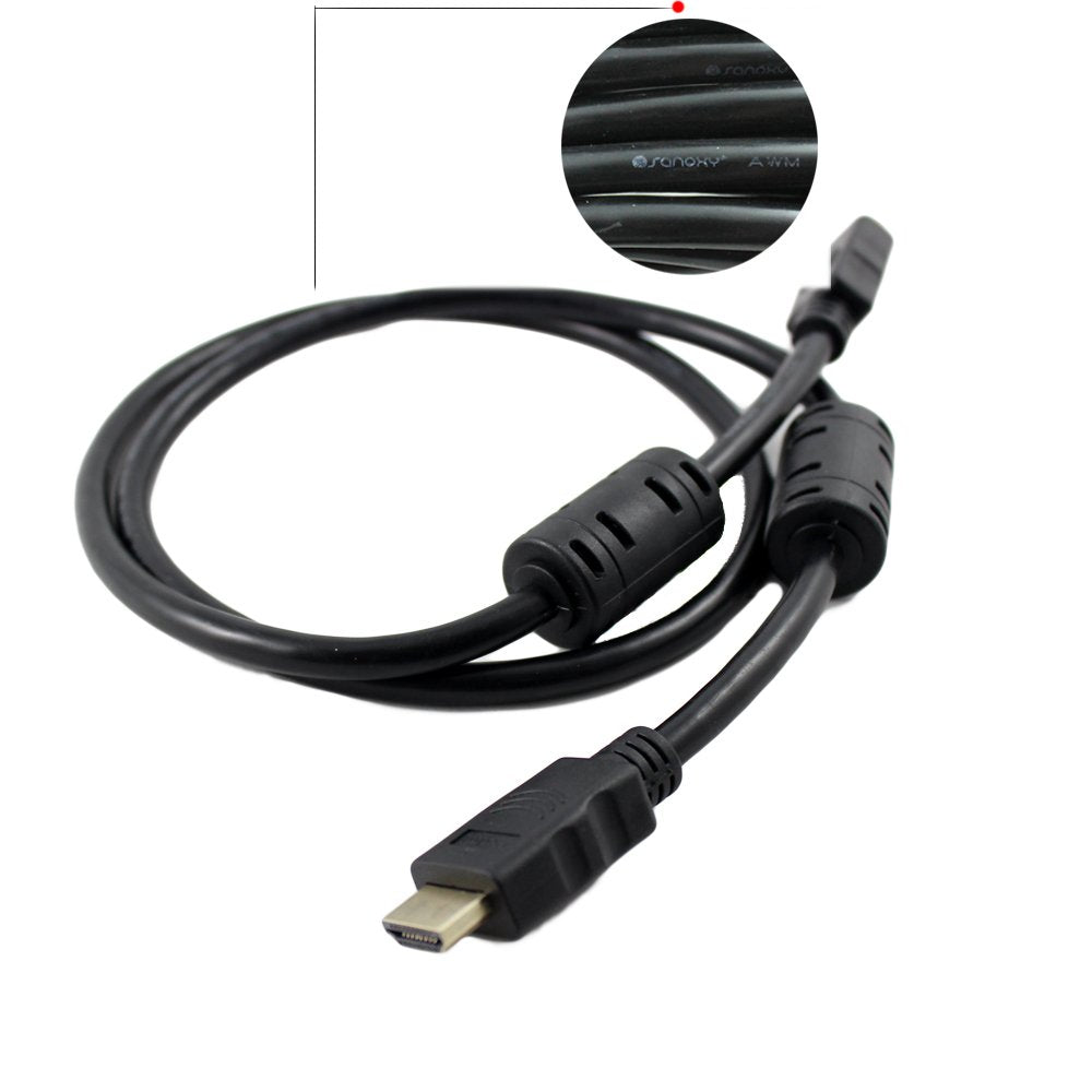 (v1.3) 1080p) 3 SANOXY HDMI Gold Plated Cable Speed HDMI Cable - Connects TVs, Game Consoles & Blu-ray Players