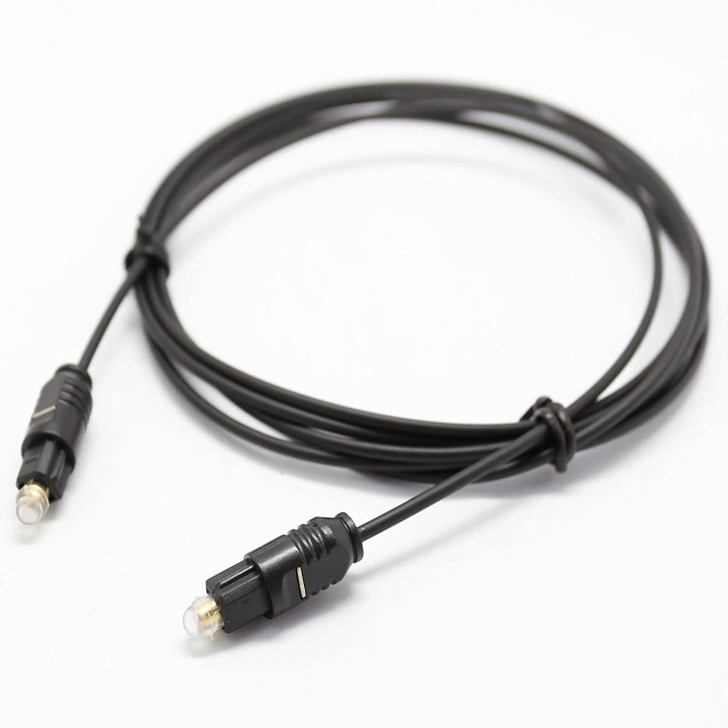 35 PS4 Optical Audio Cable feet, Digital Audio Optical Cable Ultra-Thin Cord, Toslink SPDIF Fiber Optic Cable