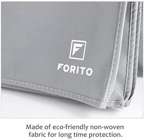 23" 24" 25" 23" 24" 25" 24W 18H 3D)-Gray Univesal Monitor Dust Cover Scratch Resistance Nonwoven Full Body Sleeve