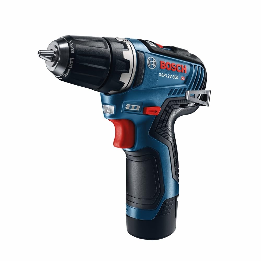 Bosch GSR12V-300B22 12V Max EC Brushless 3/8 In. Drill/Driver Kit