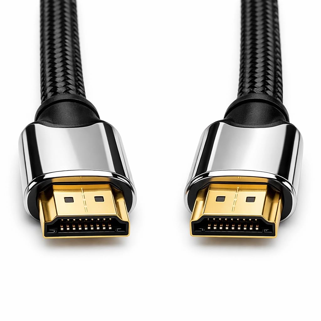 Generic 4K 3.3FT, 2.0 HDMI Cable HDMI High Speed, for TV, Monitor, Projector, Laptop, Gaming Console, Portable use