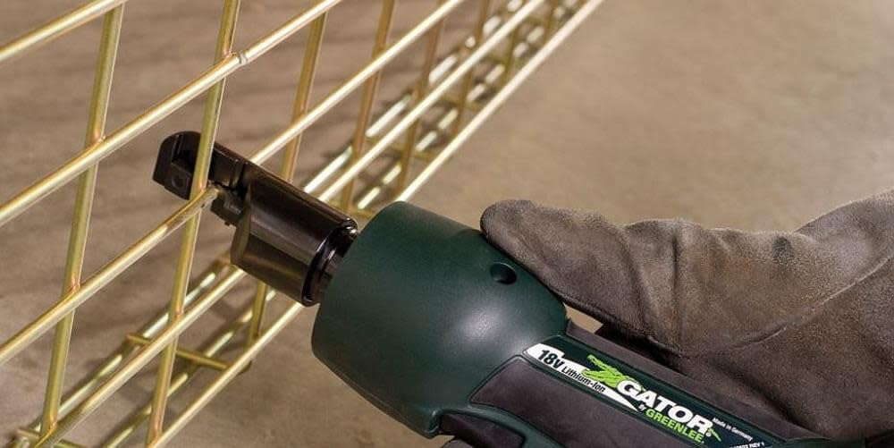 Greenlee ETS8LX11 8mm Cable Tray Cutter, Li-Ion, Standard, 120V