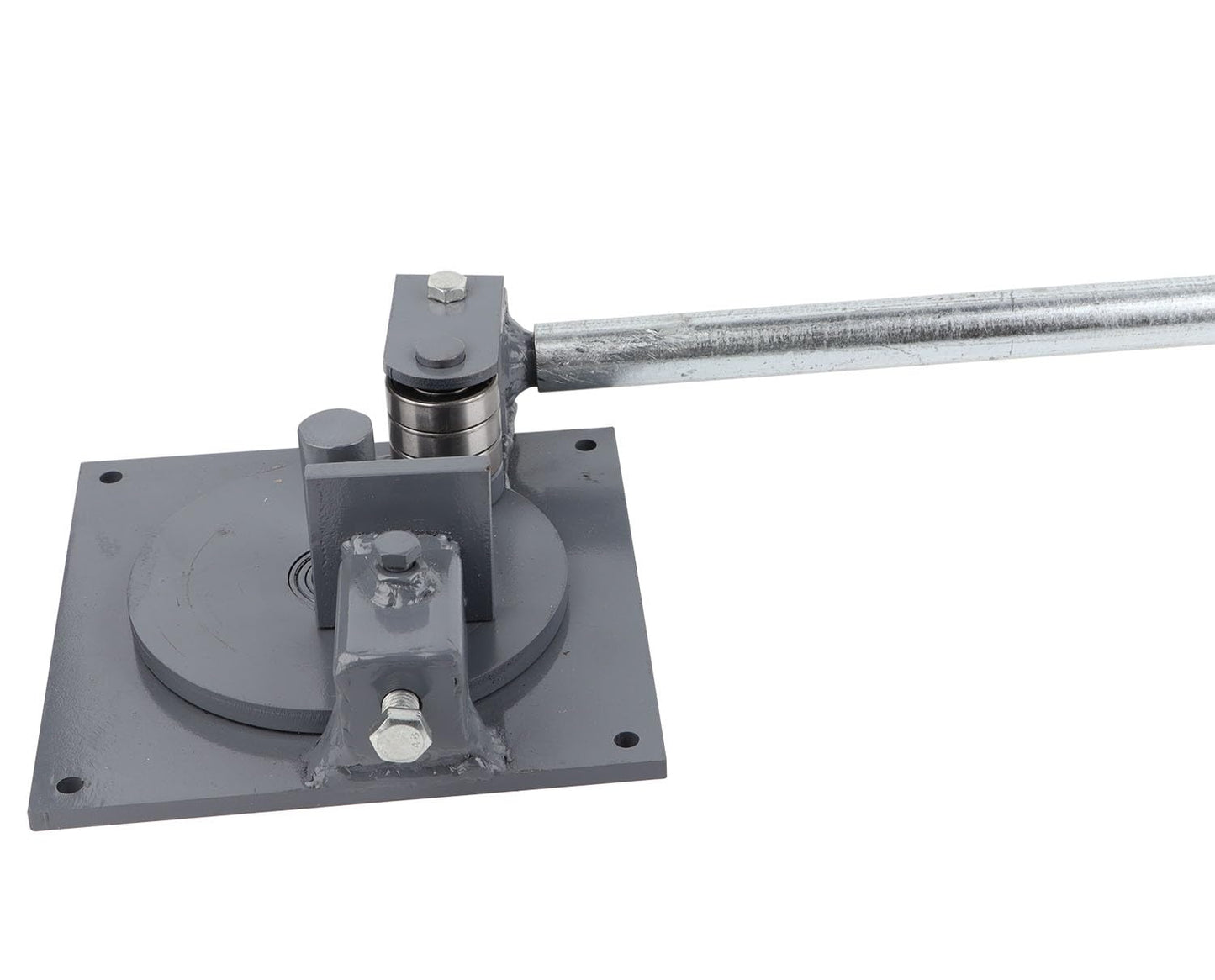 Rod Bender, Maximum Bendable Diameter 0.6"(16mm) Steel Rod, Heavy Duty Manual Rebar Bender,Creative DIY Projects Iron Bending