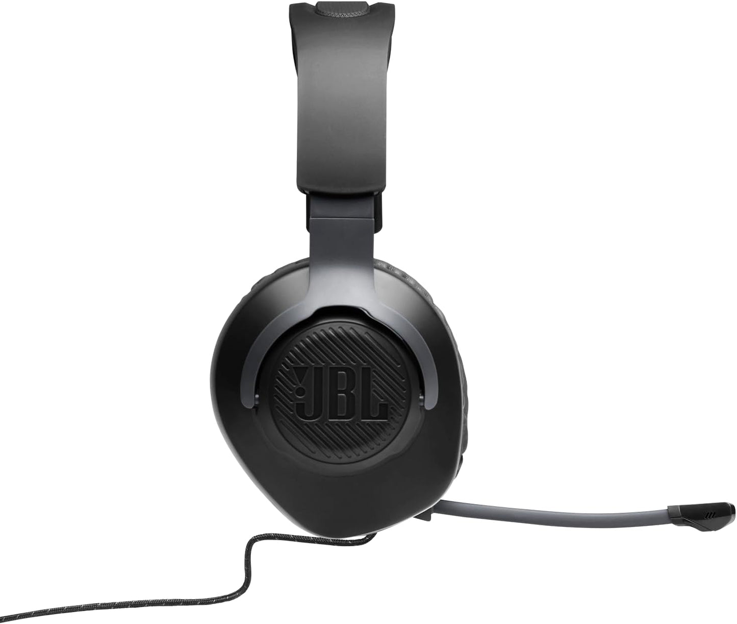 100 JBL Quantum - Wired Over-Ear Gaming Headphones - Black, Large