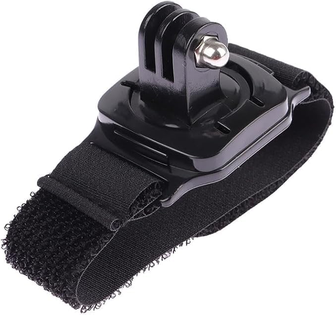 Reflex Camera 360 Rotating Adjustable Wrist Strap Mount Compatible with Go Pro, DJI Action Cameras, Wristband