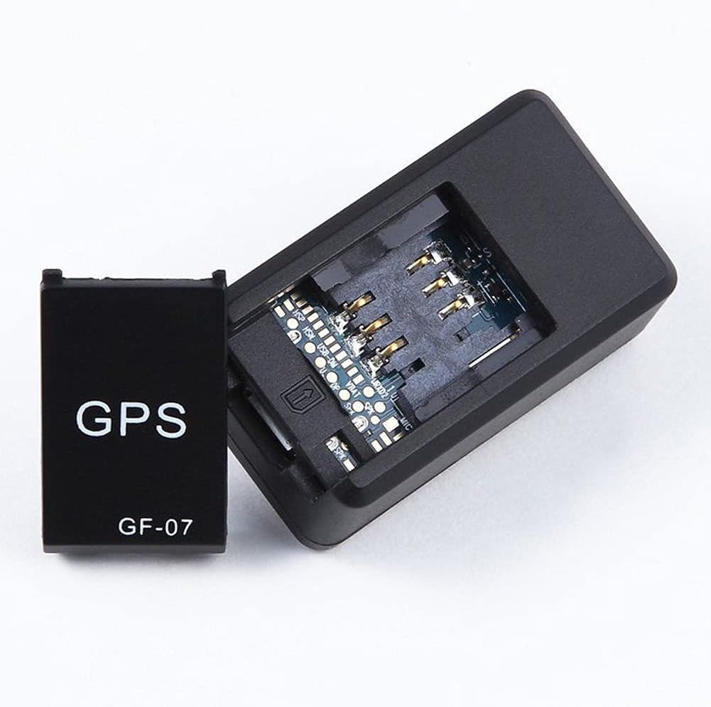 Saycker GF-07 42 25 20mm)(Black) Mini GPS Tracker, Magnetic Mini GPS Real Time Long Standby Tracking Device for Vehicle