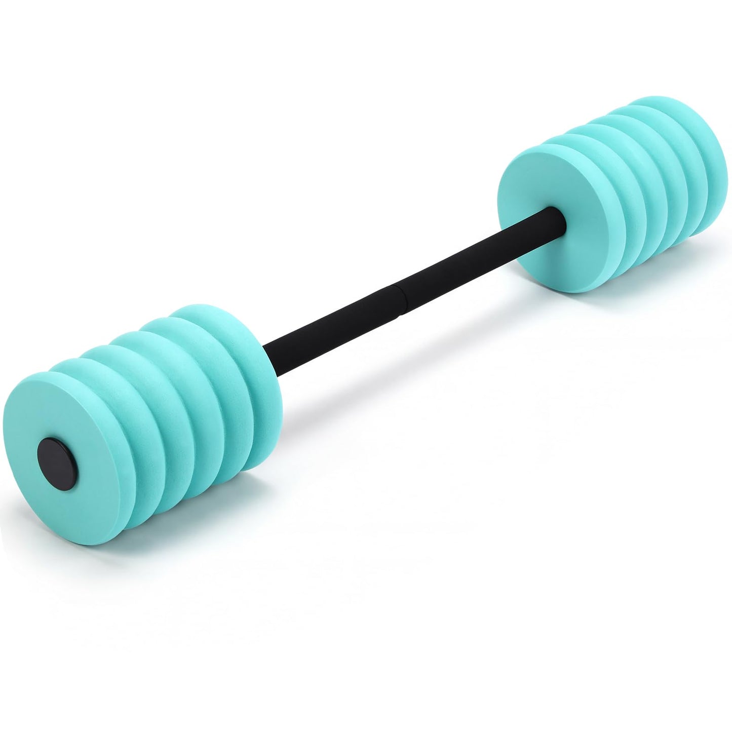 Soulchen Long Aquatic Exercise Dumbbells Foam Water Weights Dumbbell Aquatic Pool Barbells with High Density EVA Foam for Swim Water Aerobics Workouts Loss(Aqua,33.07 Inch)