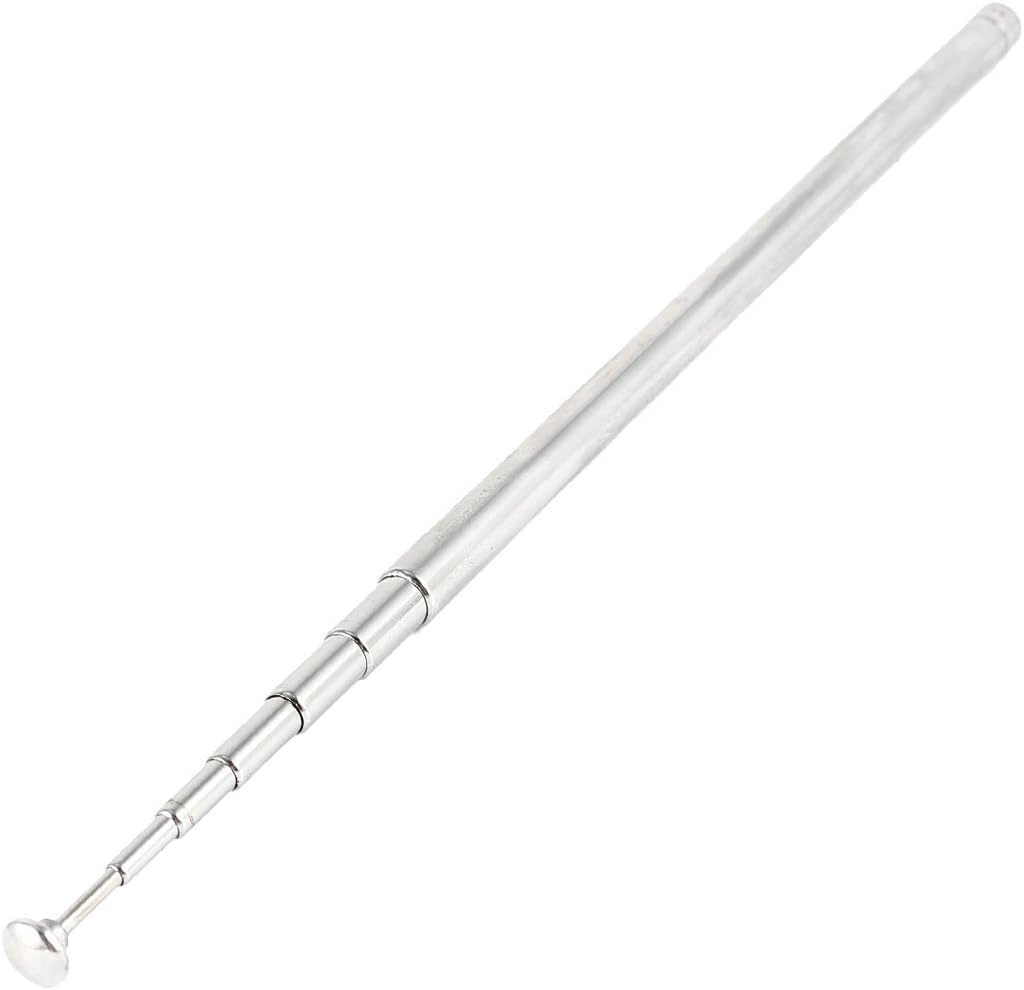 uxcell 38" 97cm 7 FM AM Radio Telescopic Antenna Replacement, Length Sections Telescoping Antenna TV Aerial for VCD