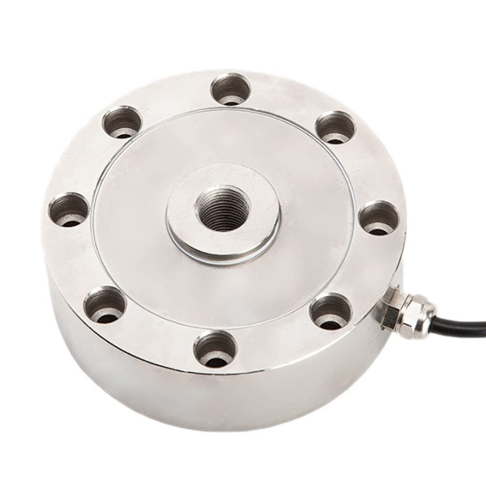 ATO 10ton Load Cell, Tension and Compression Load Cells 10ton, Spoke Type, High-Precision Strain Gauge Force Load Cell Sensor (1, 10ton)