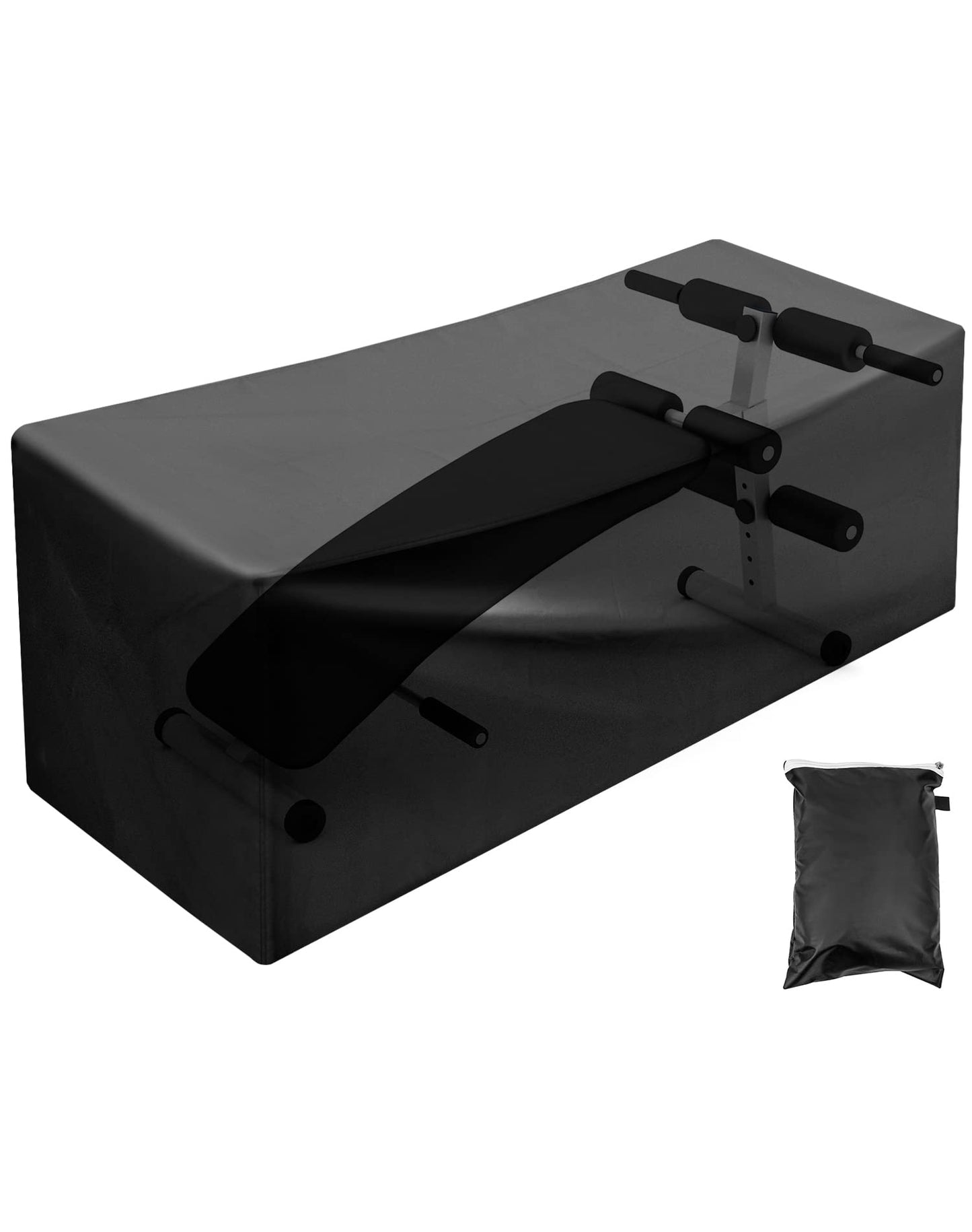 QWORK Weight Bench Protective Cover, Sit-up Board Cover, Durable Oxford Fabric, Waterproof, Prevent Pets